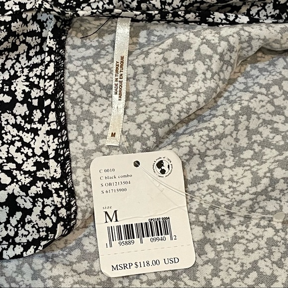 NWT Free People Dancing in the Dark Minidress - Picture 9 of 9